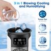 Xiaomi Portable Air Conditioner Fan 6 Speeds Misting Humidifier USB Desktop Cooler LED Display Timer Home Office Personal Summer