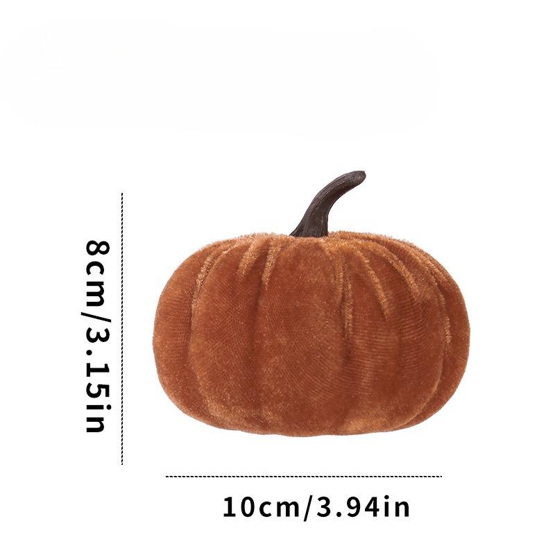 Halloween Decoration Item - Plush Imitation Pumpkin - Halloween Festive Accessory