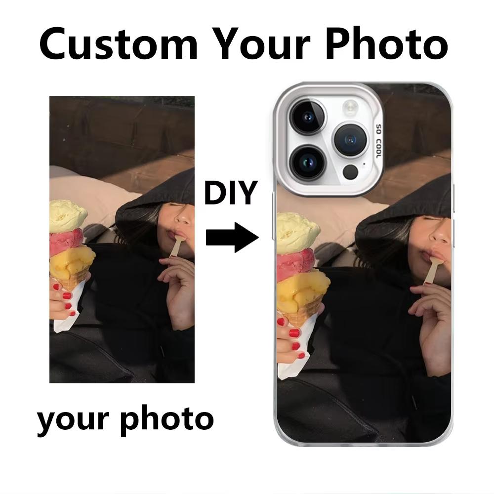 Funda de Teléfono Personalizada a Prueba de Golpes DIY 'Momentos de Vida' para iPhone 17 16 15 14 Plus 13 12 11 Pro Max 16E 17 Air XR Cubierta Mate