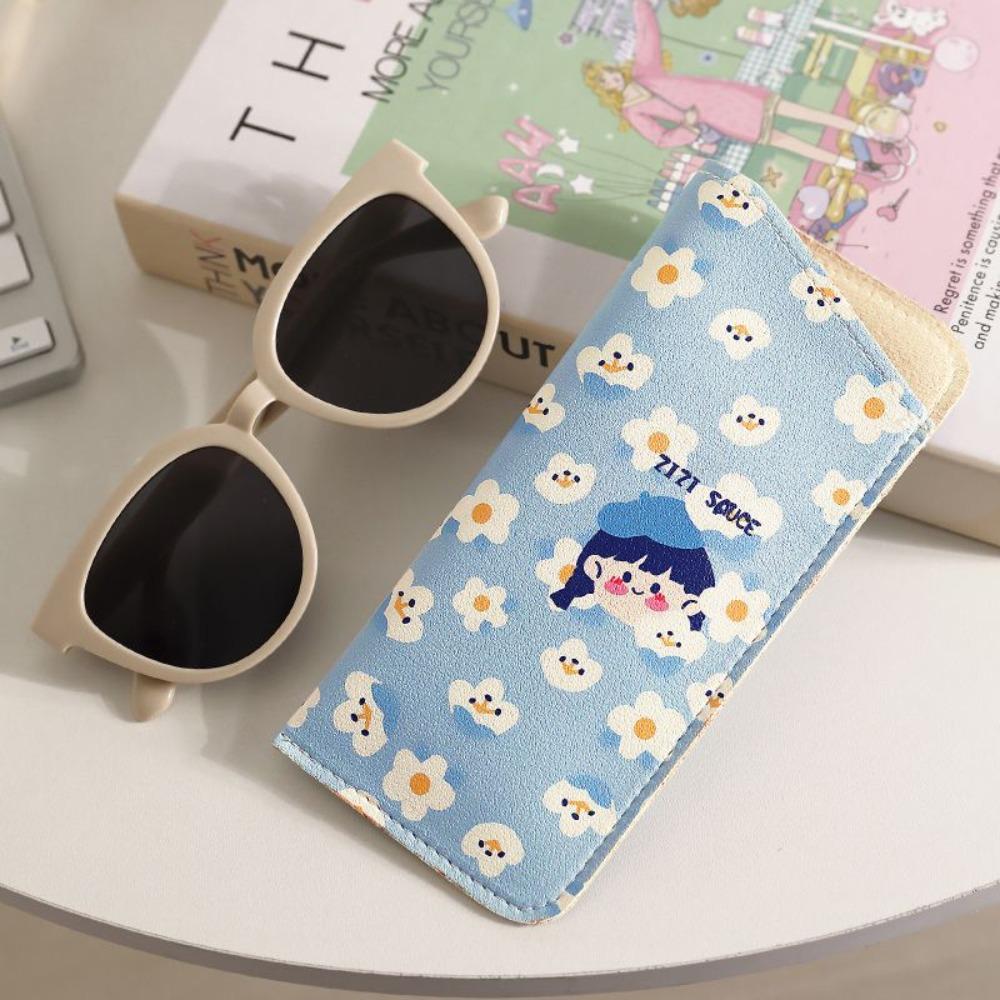 Soft Reading Glasses Pouch Cartoon Eyeglasses Protective Cover Portable Glasses Bag  Sunglasses