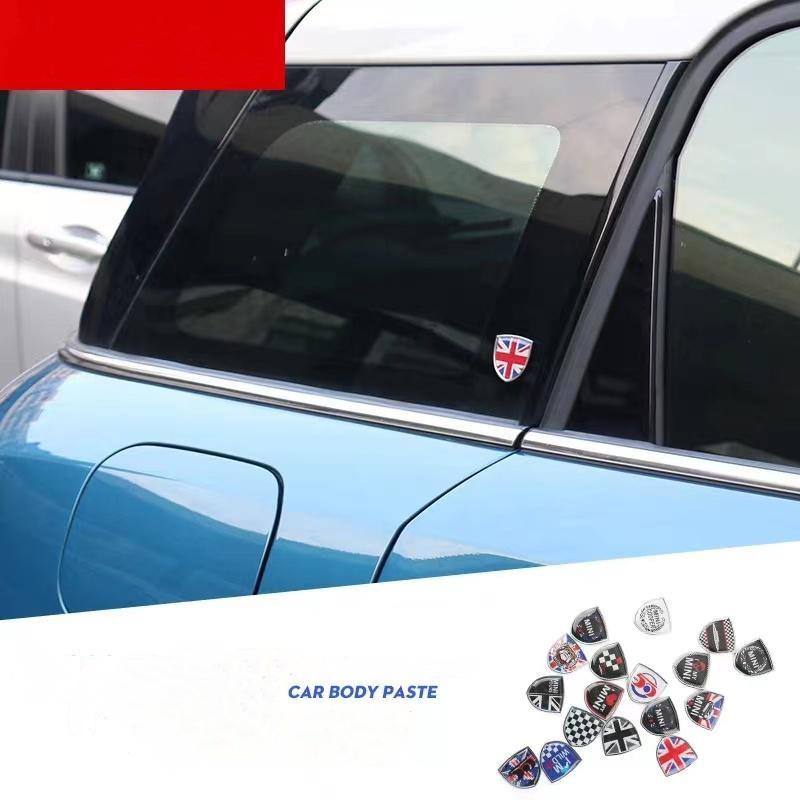 Car Decal Sticker Accessories Alloy Badge Paste Shield Styling Cover Universal For CooperS One F54 F55 F56 F60 R55 R56 R60