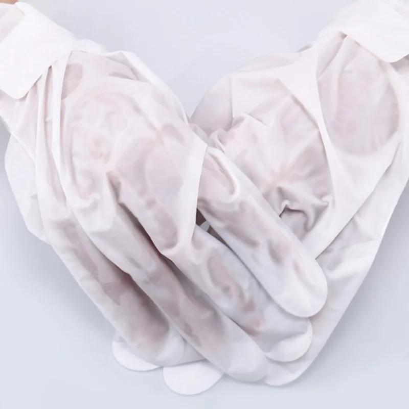 1 paar Feuchtigkeitsspendende Ziegenmilch Hand Maske Handschuhe Peeling Reparatur Hand Patch Hand Hautpflege