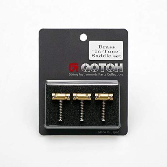 

GOTOH BS Коррекция длины струн для гитары с медным седлом In-Tune 3 шт./комплект [Отечественные детали]