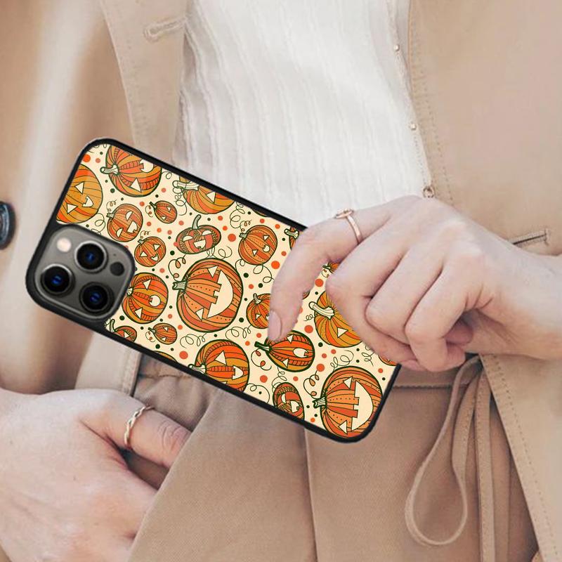 Halloween Pumpkin Horror Magnetic Phone Case For APPLE iPhone 17 Air 16 14 13 12 Pro Max 15 Plus Wireless Charge MagSafe Cover