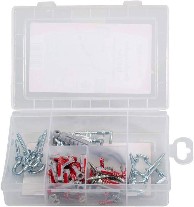 Cheville - fischer - 547212 - gris - nylon - lot de 50