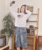 KIRSH Cargo Bermuda Denim Pants [Blue]