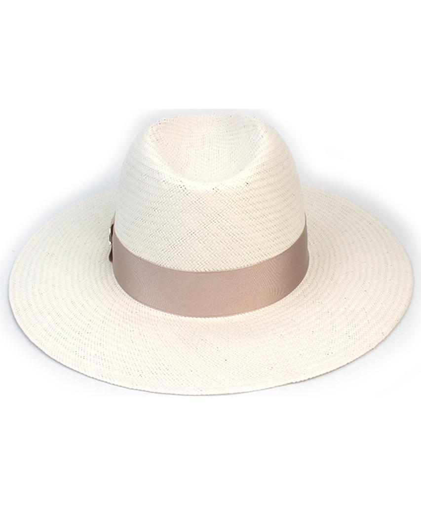 Yunibeosyeolkemiseuteuli Summer Ivory Line White Long Fedora
