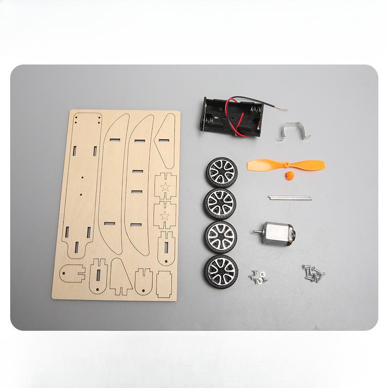 1set Electric Taxi Plane Technology Small Production DIY Handmade Small Invention Student Science Experiment