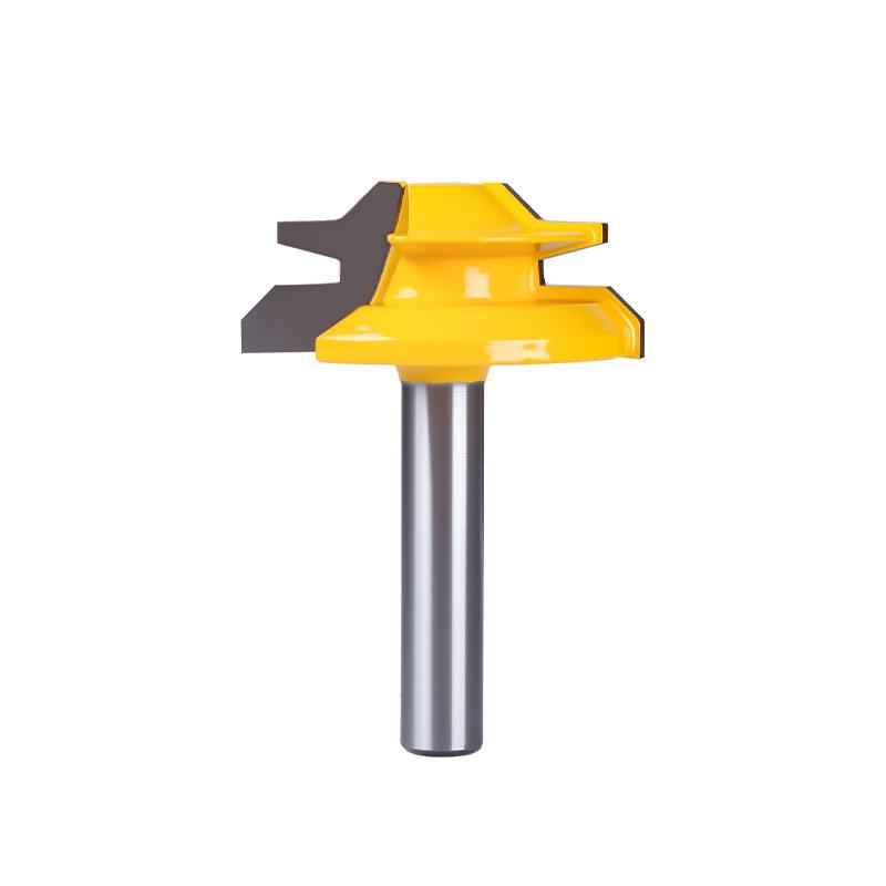 45-Degree Tenon Joint Trimmer, Mortise and Tenon Woodworking Engraver, 90-Degree Right Angle Milling Cutter, Panel Joining Blade