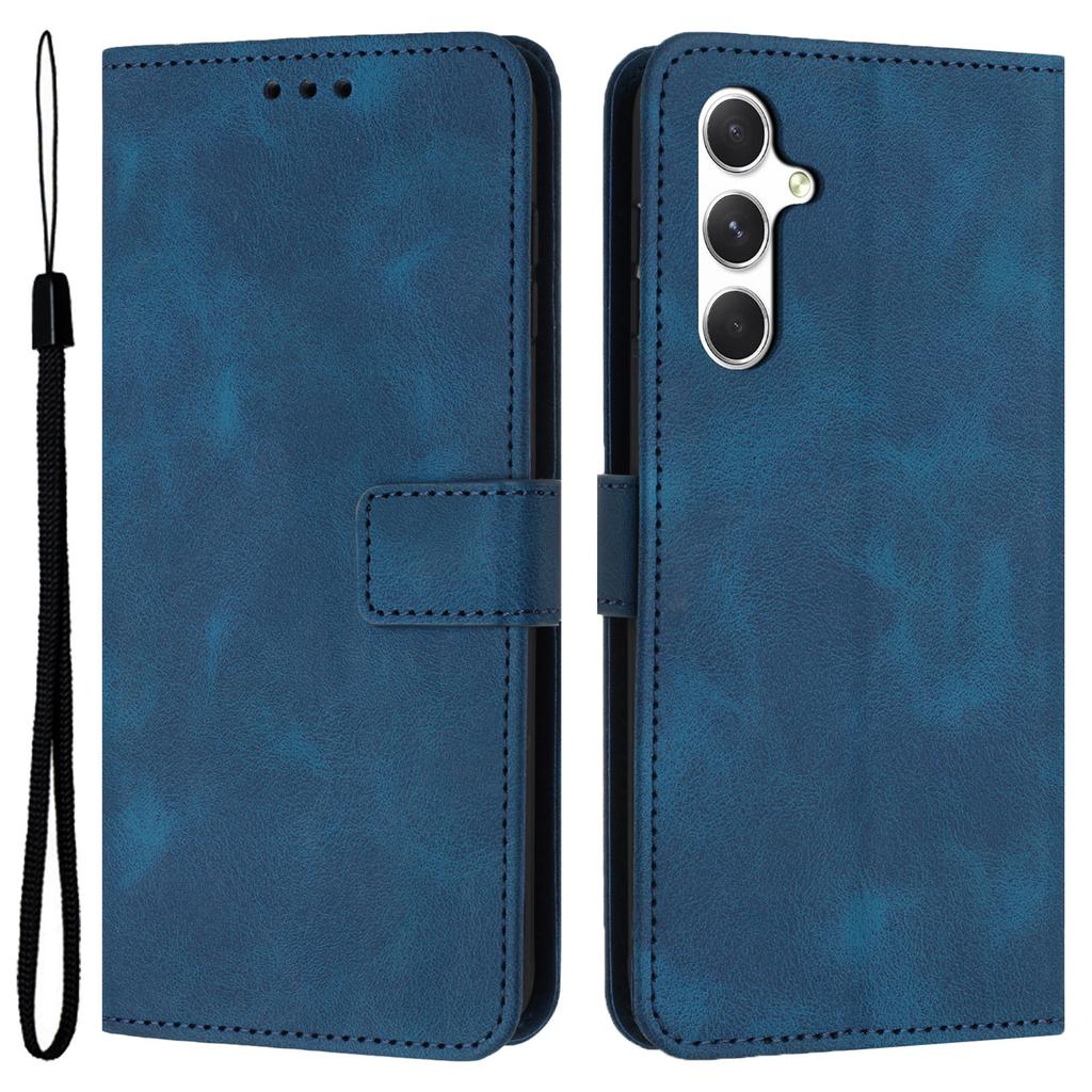 For Samsung Galaxy A17 5G/A17 4G/A26 5G/A16 5G/A16 4G Case Solid Color Leather Wallet Protective Phone Cover