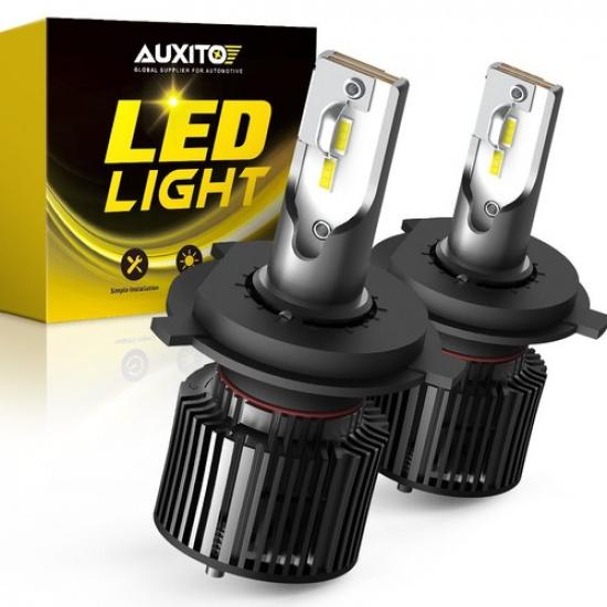 2X AUXITO H4 9003 HB2 16000LM LED Headlight High Low Beam Bulbs 6000K X1 EXV