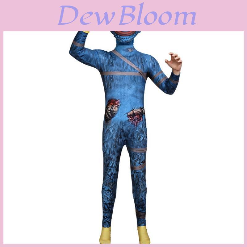 Poppy Playtime Huggy Wuggy Blood Halloween Costume For Teens And Adults