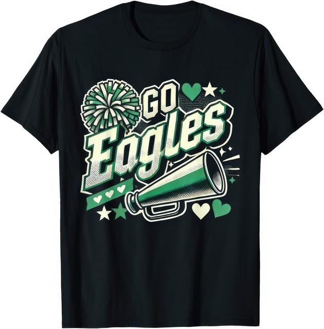 Vintage Go Eagles Fan Team Sports Graphic For Unisex Unisex Kids Boys Girls T Shirt