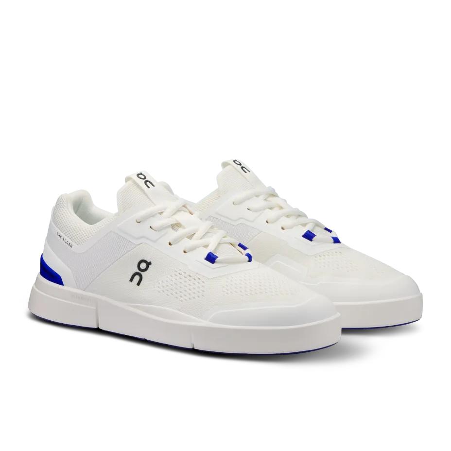 On Roger Spin 2 Lightweight N-Slip Low-Top Tennis Shoes Women Sneaker White Blue 3WD11480629