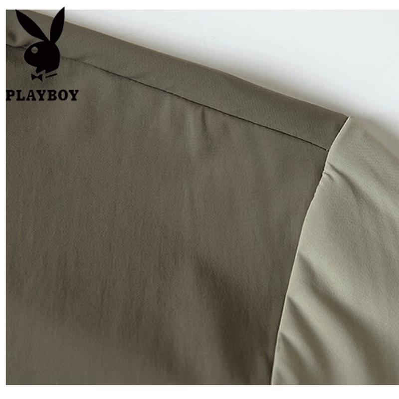 PLAYBOY Men's Cooling Quick-Dry Sun Protection Hooded Jacket