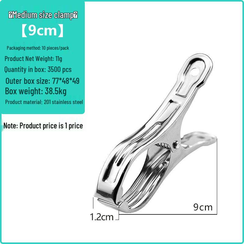 Edelstahl Große Sonnen-Quilt-Wäscheklammern - Winddichte & Multifunktionale Trockenclips