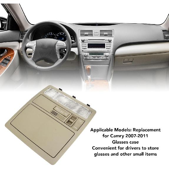 Aramox Replacement Dome Map Light for Overhead Console, Compatible Sunglasses Lamp 2007-2011