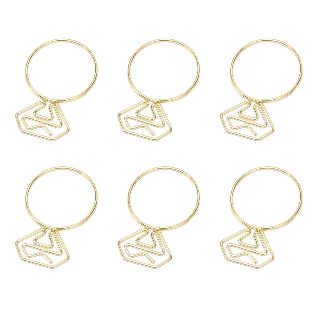 80pcs   Shape Paper Clips Rustproof Multifunction Multifunction with Clear Box for   School