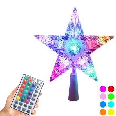 Zakrývač vánočních hvězd s více režimy osvětlení Zásuvný modul s dálkovým ovládáním USB