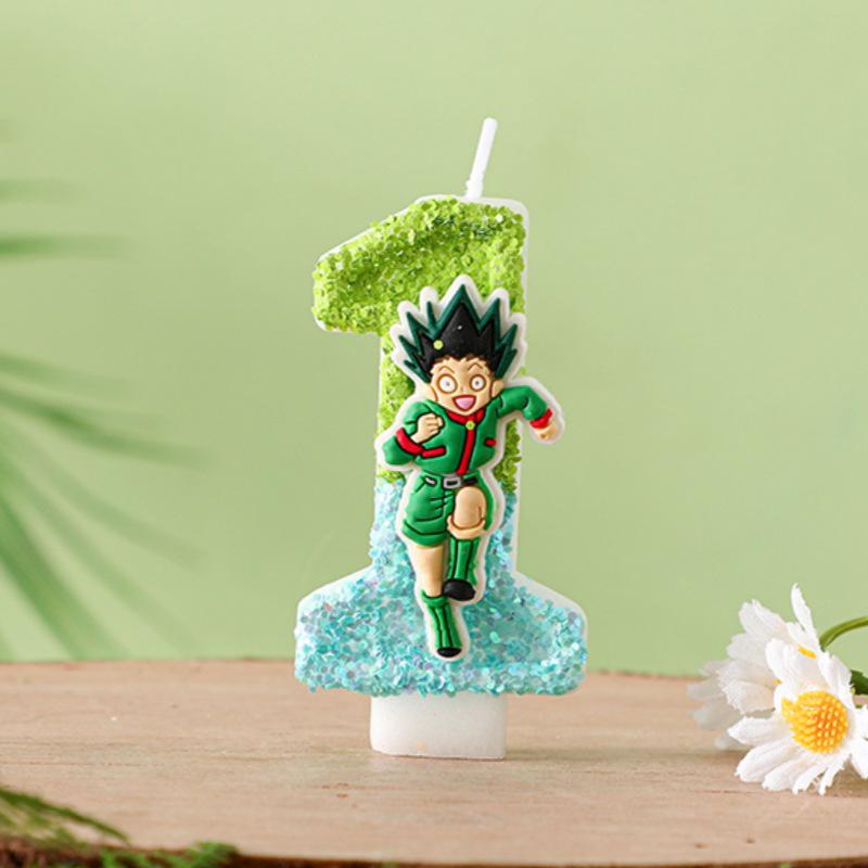 Creative Digital Birthday Candles 09 for Kids - Cool Handmade Cake Party Decorations