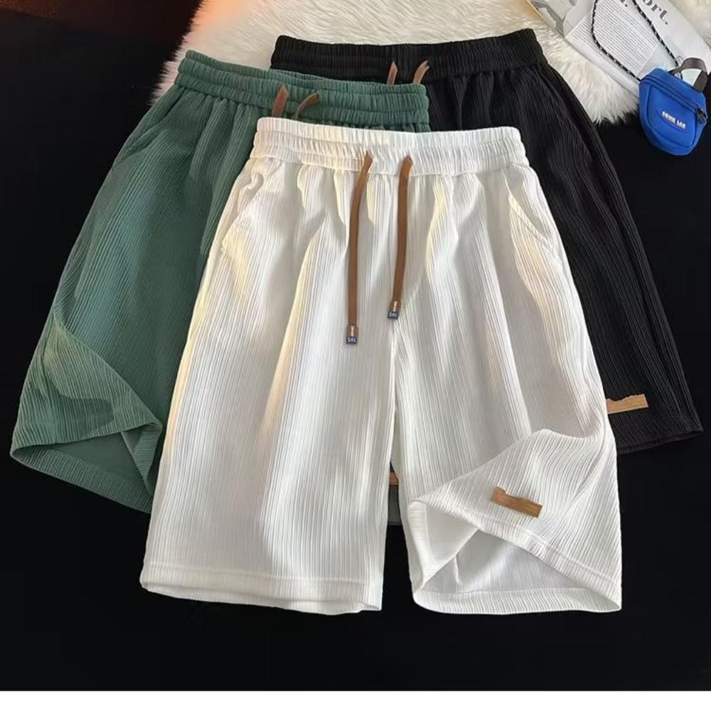 Herre Sommer Amerikansk Sport Basketballshorts, Sommer Løse Femtedelsbukser, Hjemmebukser