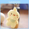 Cute Mini Plush Bear Bag Charm Super Soft Short Plush Stuffed Animal Key Holder