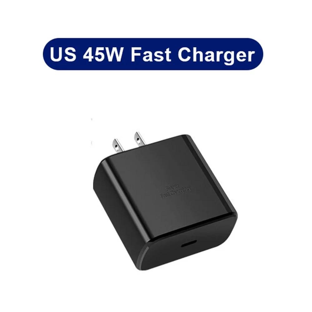 45W PD USB-C Super Fast Charger for Samsung Galaxy S24 Ultra S23 S22 S21 Plus Note10 A54 A34 5A Quick Charging Type C Data Cable