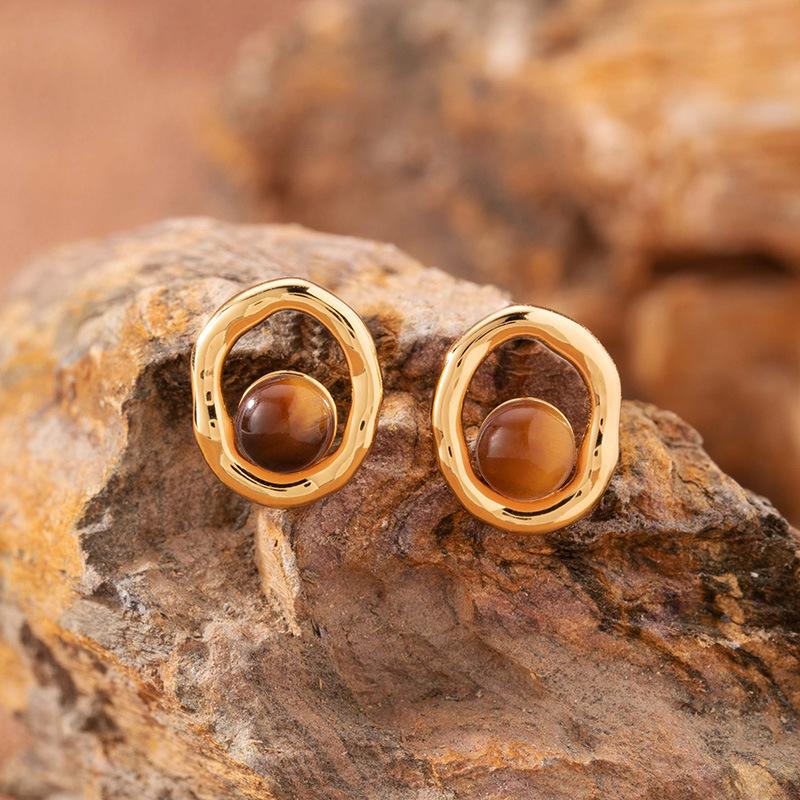 Natural Sea Pattern Stone Hetian Jade Pearl Colored Treasure Necklace Women'S S925 Sterling Silver Pendant Simple Fashion Design Jewelry