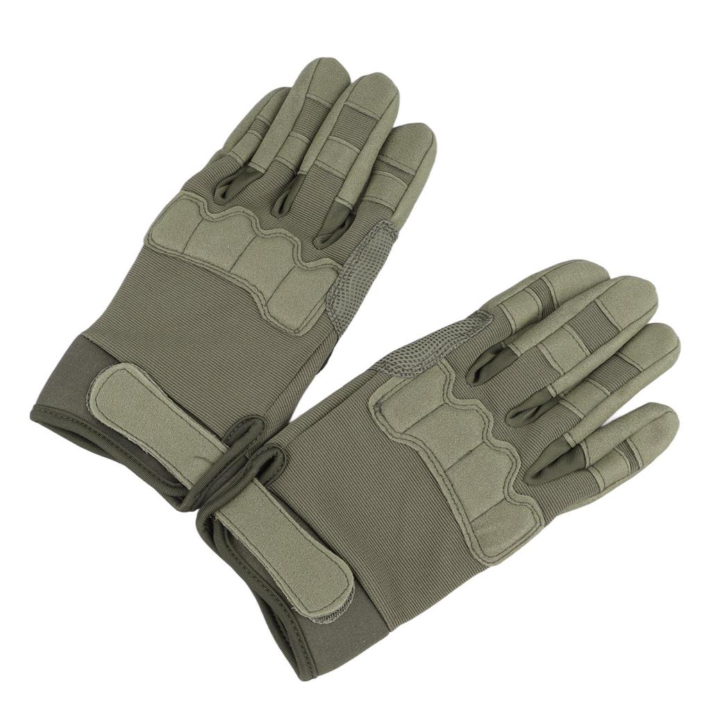 Klettern Handschuhe Sensitive Touch Einstellbare Verdickt Nylon EVA Antislip Grün Padded Palm Klettern