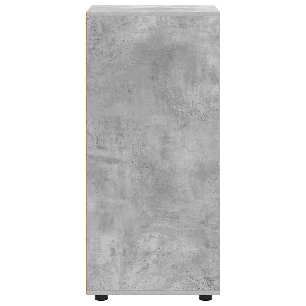 Storage Cabinet Concrete Grey 40 x 48 x 105 cm Engineered Wood