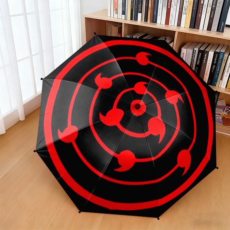Berühmter Cartoon NARUTO Protagonist Uzumaki Naruto. Cartoon-Schirm, faltbar, Haushaltsartikel, Eisenkunst, Outdoor-Sonnenschirm, H2