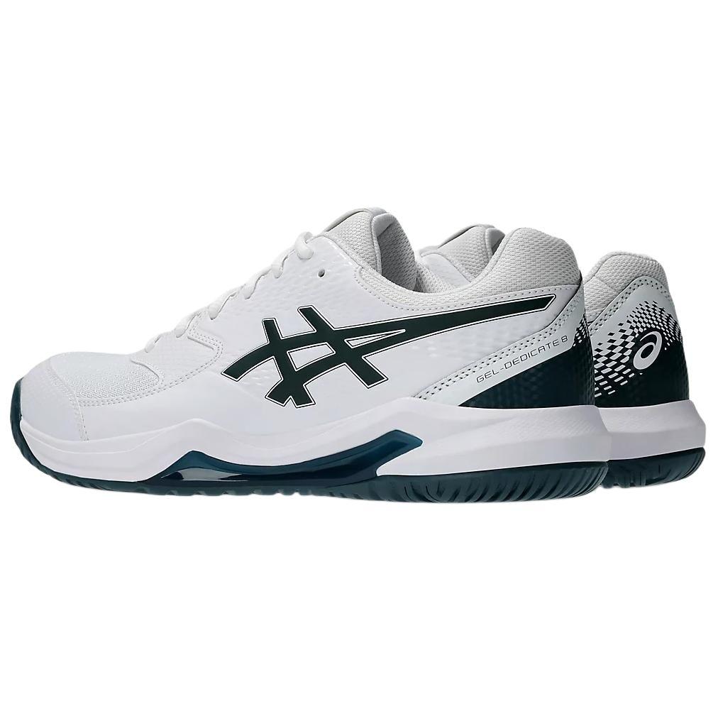 Asics Gel Dedicate 8 Wide White Saxon Green Men Sneakers 1041A410-104