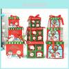 3pc Premium Large Christmas Eve Gift Box Set With Beautiful Lid And Festive Ribbon