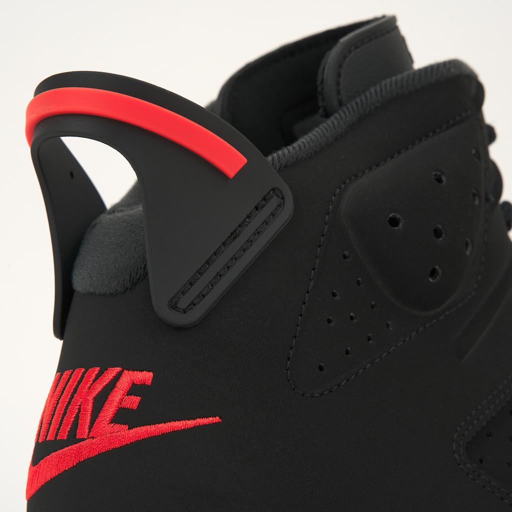 Jordan Air 6 Chaussures de Basketball Rétro Infrarouge Inversé Baskets Unisexes Noir CT8529-001