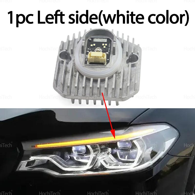 Weiße DRL LED-Module für BMW 5er G30 G31 M5 F90 Vor-LCI 2017-2020 Vorschaltgerät 63117214940 63117214939 Adaptives LED-Scheinwerfer