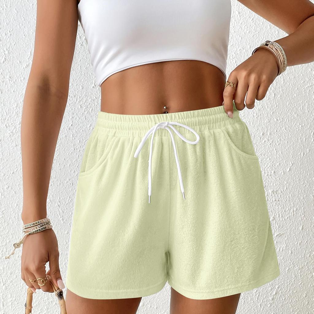 Women's Casual Pocketed Athletic Shorts