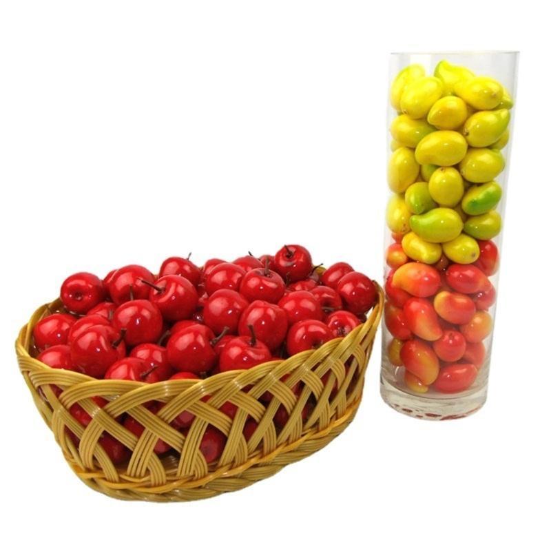 652F 20pcs Artificial Lemon Simulation Vegetable Foam Fruit for Wedding Decor