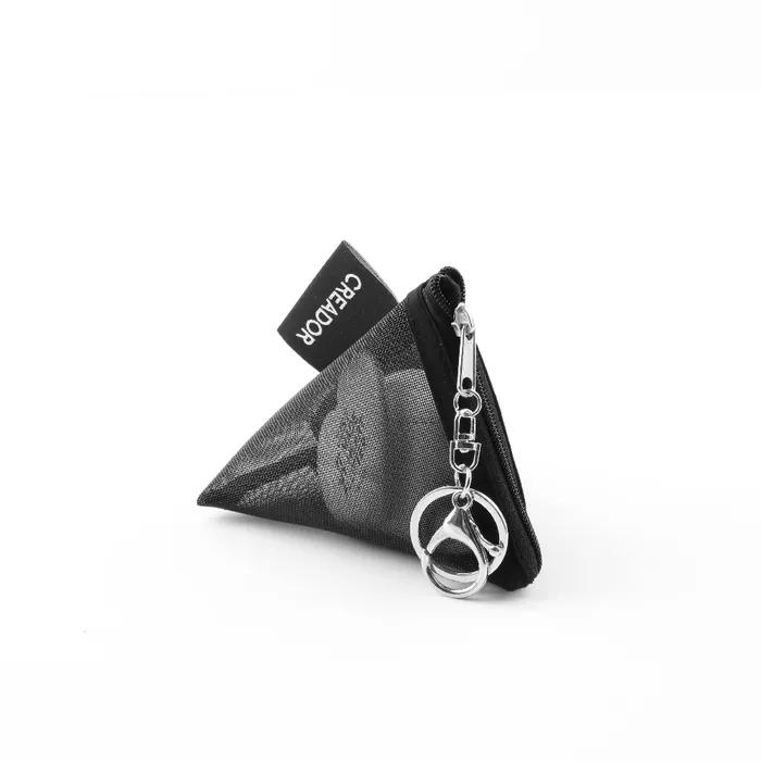 mono mesh mini tea bag pouch keyring
