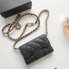 PU Leather Genuine Small Waste Bag Mini Crossbody Waist Bag Small Coin Hanging Diamond Bag