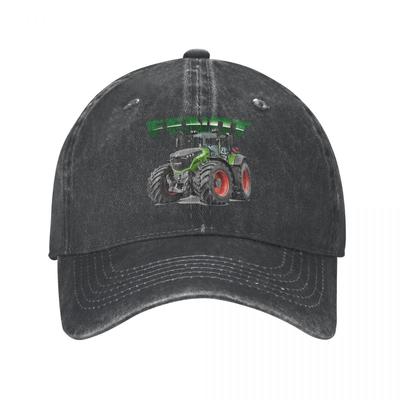 Fendt GerUnisex Tractors Unisex Women Baseball Caps Farmer Farming Distressed Cotton Hats Cap Retro Outdoor Summer Snapback Cap