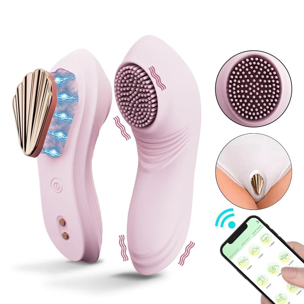 Wearable G Spot Vibrator For Women Clitoris Stimulator Vagina Vibro Panties Massager App Control Masturbators Adults Sex Toys