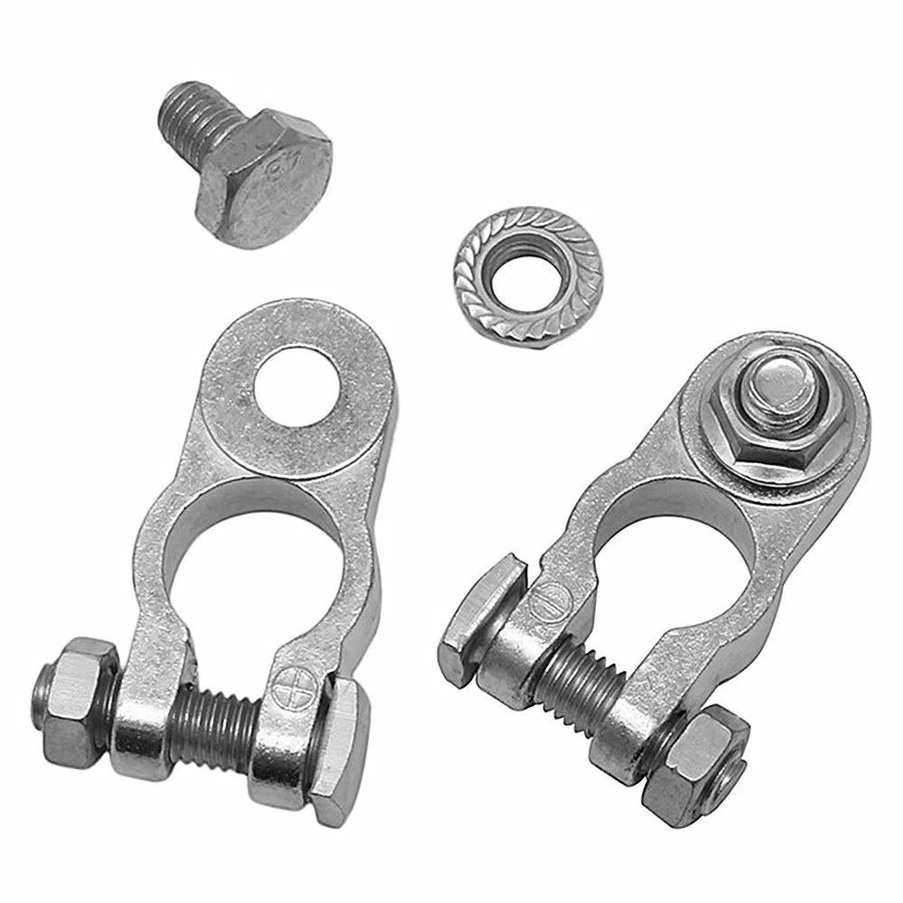 

2pair Corrosion Resistance Car Battery Terminal Clamps Car Clamp Connector Boat