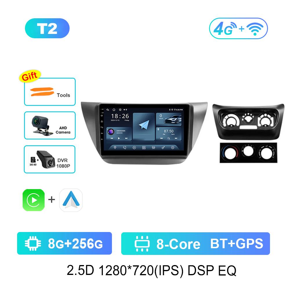 Car Radio Multimedia Player Android System for Mitsubishi Lancer 9 CS 2000 - 2010 DSP Stereo Navigation GPS IPS Touch Screen 4G