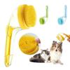 Long Handle Dog Cleaning Brush Hair Removal Pet Grooming Brush Pet Wash Brush  Pet Shower