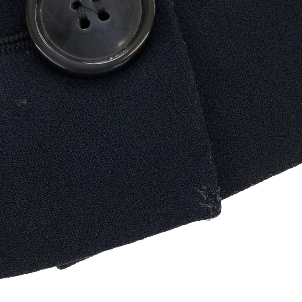 Emporio Armani Made In Italy Long Sleeve Tailored Jacket 36 Navy Women Used