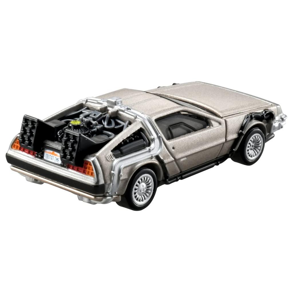 Takara Tomy Premium Unlimited 07 Back to the Future Miniature Car Toy for ages 6 and Meets Toy Safety ST Mark "Tomica (Time Machine)" up, Boxed,