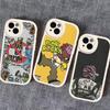 A-ASAP R-Rocky Don't Be Dumb Leather Phone Case For IPhone 16 15 14 13 12 11 Pro Max Plus Shockproof Cover
