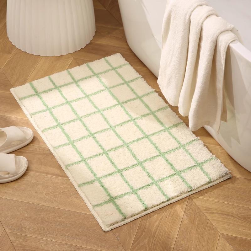 Bettvorleger, Schlafzimmerverdickung, Bettvorleger, Sofakissen, Erkerfensterkissen, Badezimmer saugfähige und rutschfeste Bodenmatte