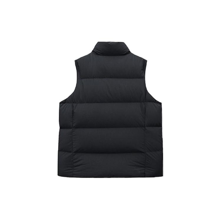ANTA Variety Training Collection Down Vests Women's Black Stand Collar Moderate Urban Techwear 162147926-1