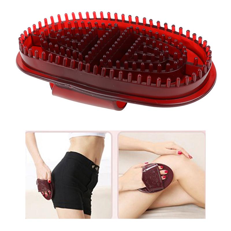 Hand Massage Brush Hand-Held Resin Body Brush Massager Relieve Tense Muscles